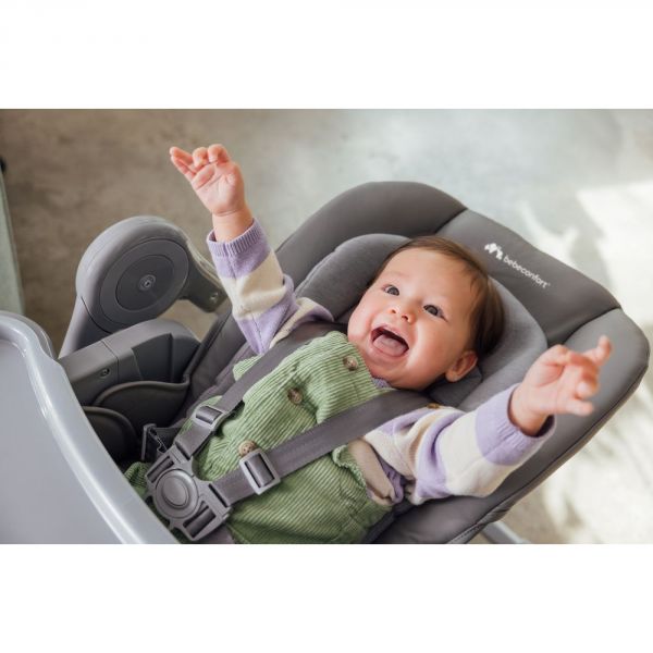 Chaise haute bébé Olea Mineral Gray