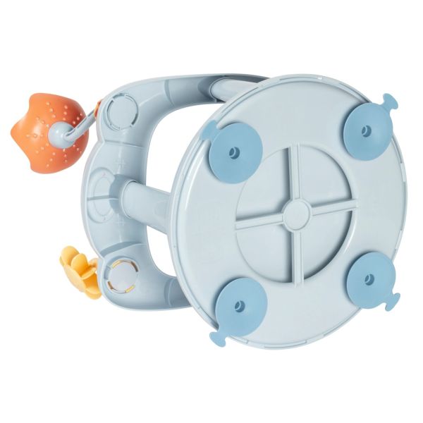 Siège de bain pivotant bébé ludique