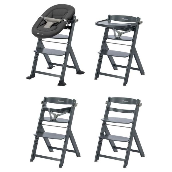 Chaise haute évolutive Timba² - Warm Gray