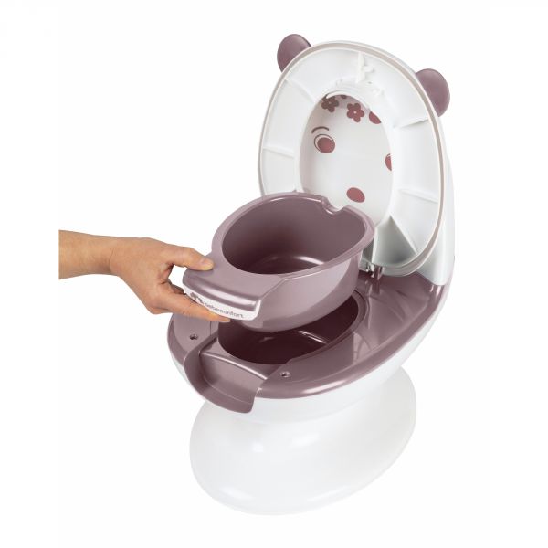 Mini toilettes bébé Ours rose