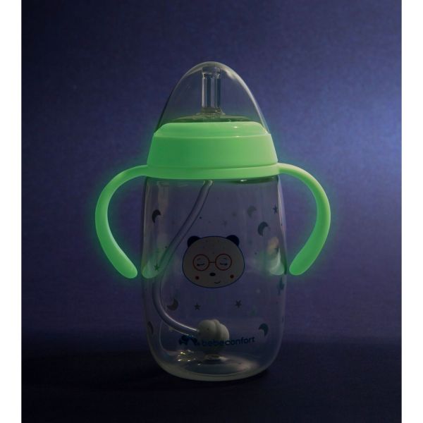 Gobelet à paille bébé 380 ml anti-fuite apprentissage