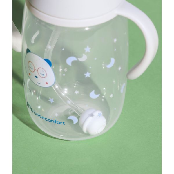 Gobelet à paille bébé 380 ml anti-fuite apprentissage