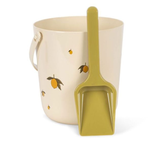 Seau et pelle de plage - Lemon