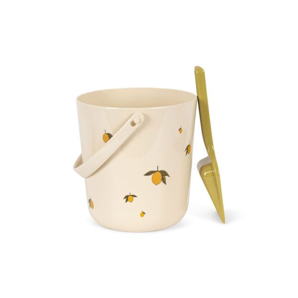 Seau et pelle de plage - Lemon