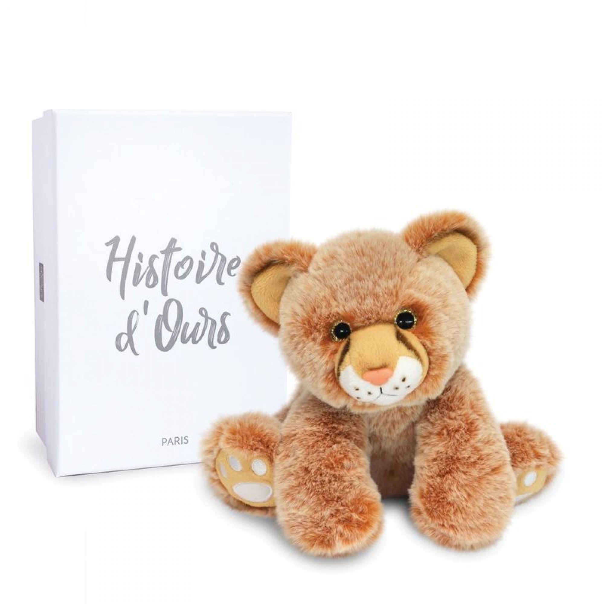 Histoire D Ours Peluche Bebe Lion 25 Cm Made In Bebe