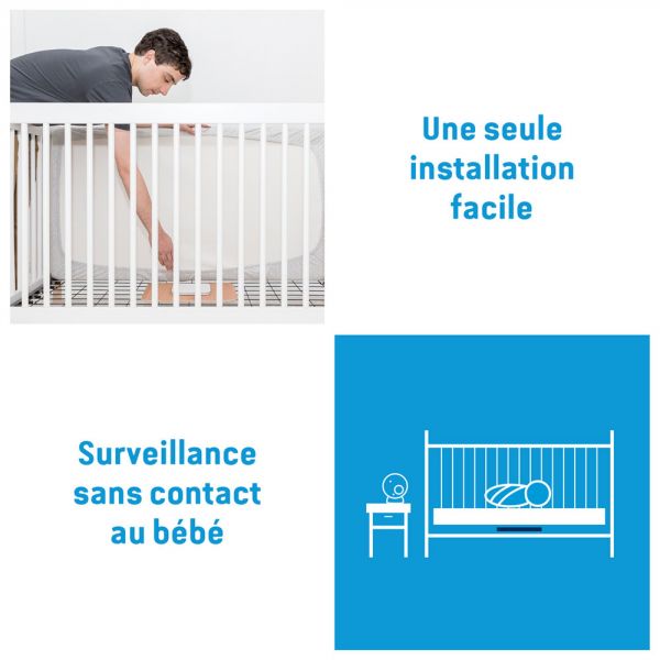 Babyphone moniteur son et mouvements AC127