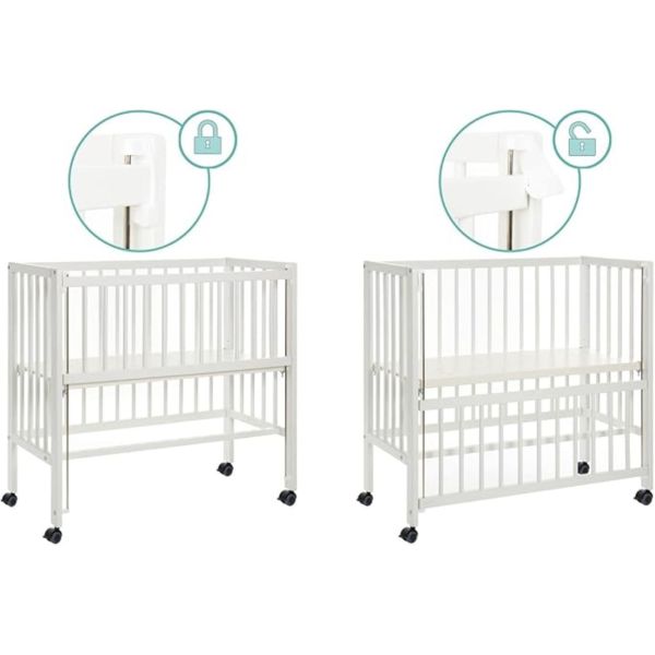 Lit bébé cododo Cocon blanc