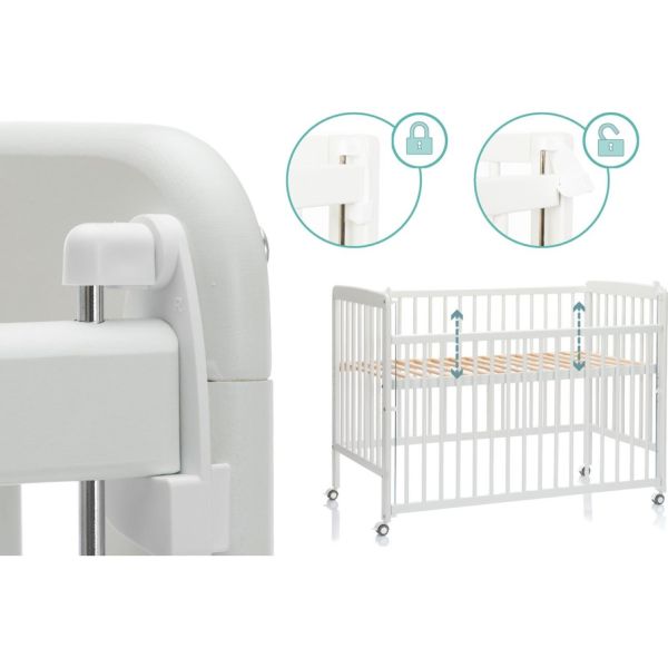 Lit bébé cododo Gris