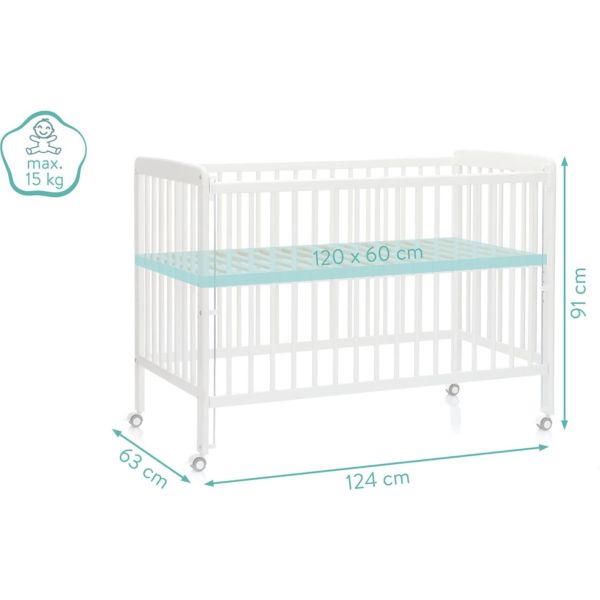Lit bébé cododo Gris