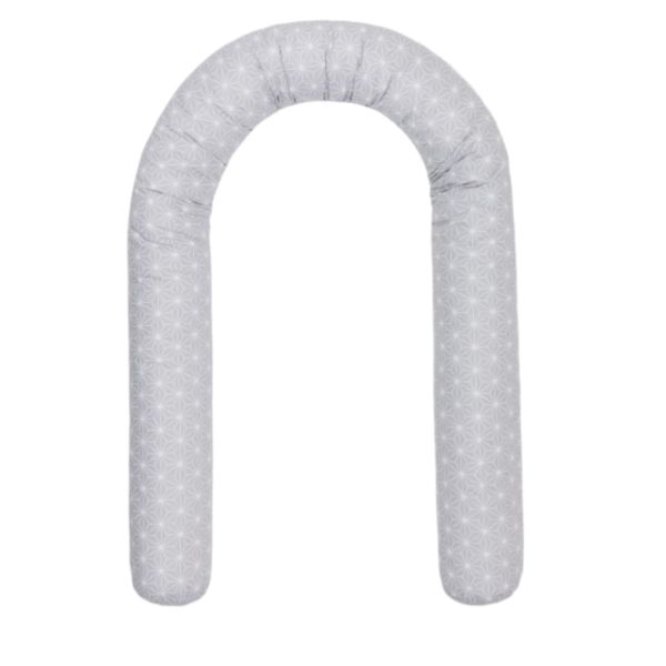 Tour de lit Luxe 190 cm Gris