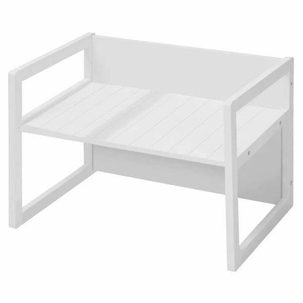 Banc enfant 2 en 1 blanc