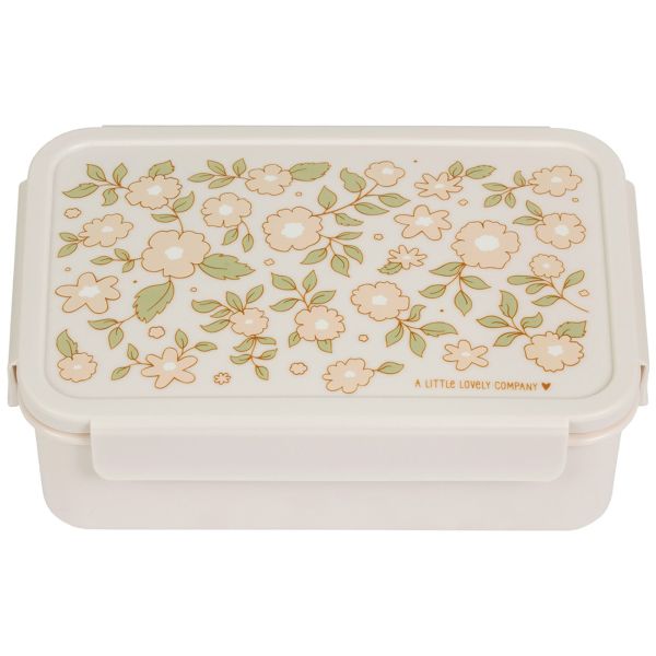 Lunch box Fleurs rose
