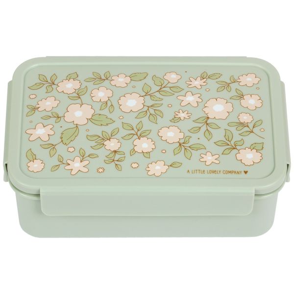 Lunch box Fleurs Sage
