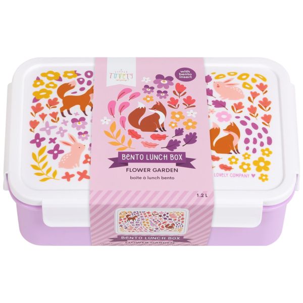 Lunch box Fleurs du jardin