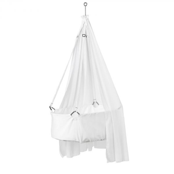 Berceau blanc Classic avec trépied et voile Blanc