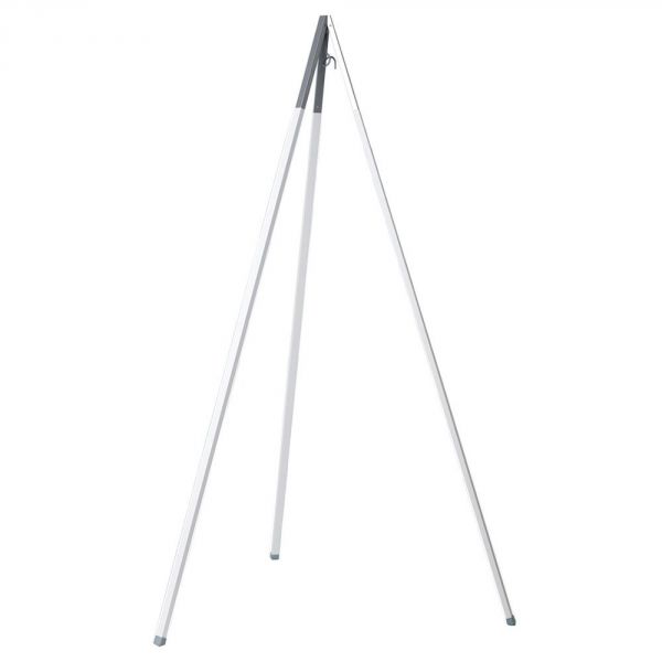 Berceau blanc Classic avec trépied et voile Rose pastel