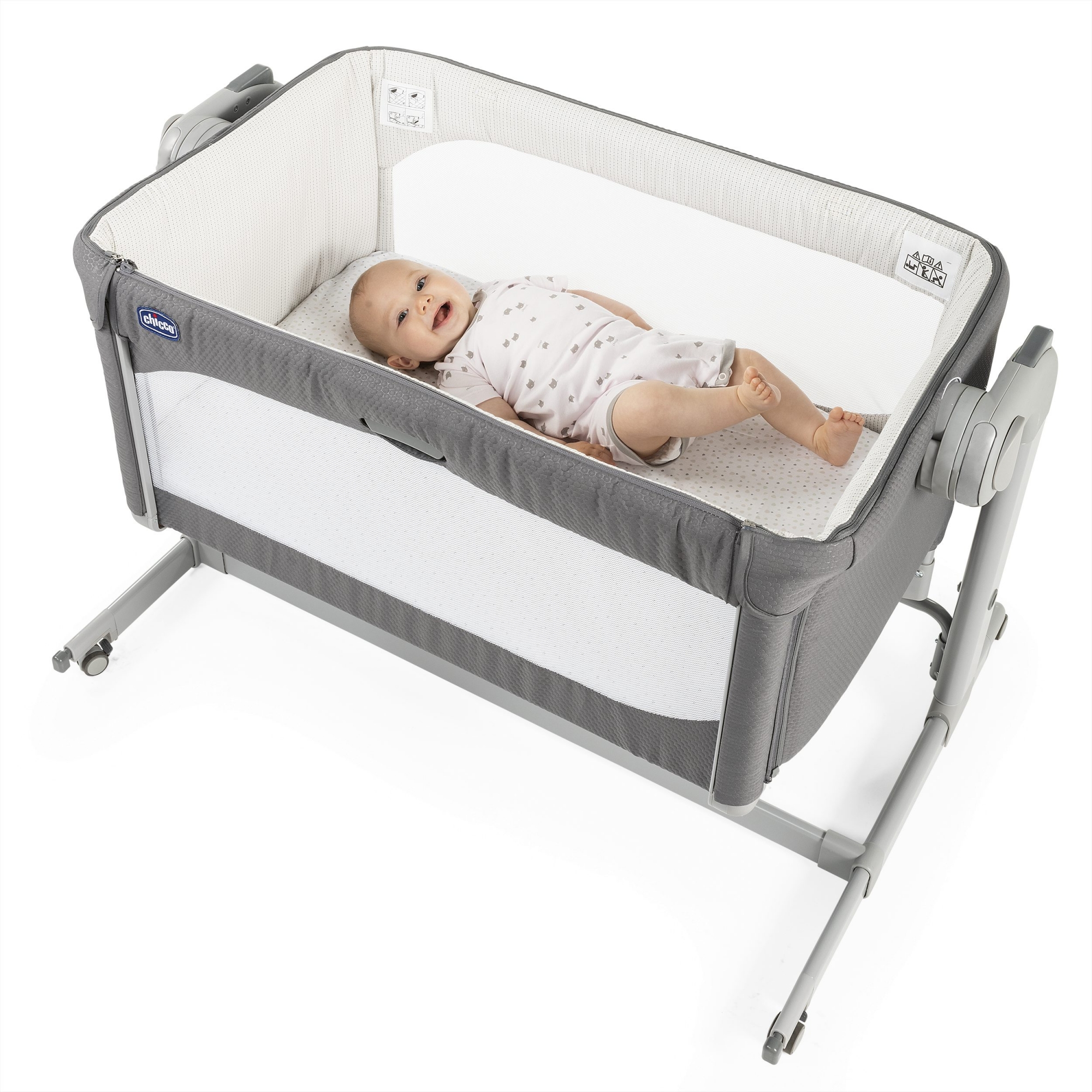 Chicco Lit Cododo Chicco Next 2 Me Magic Moon Grey Made In Bebe Chicco Lit Cododo Chicco Next 2 Me Magic Moon Grey Made In Bebe