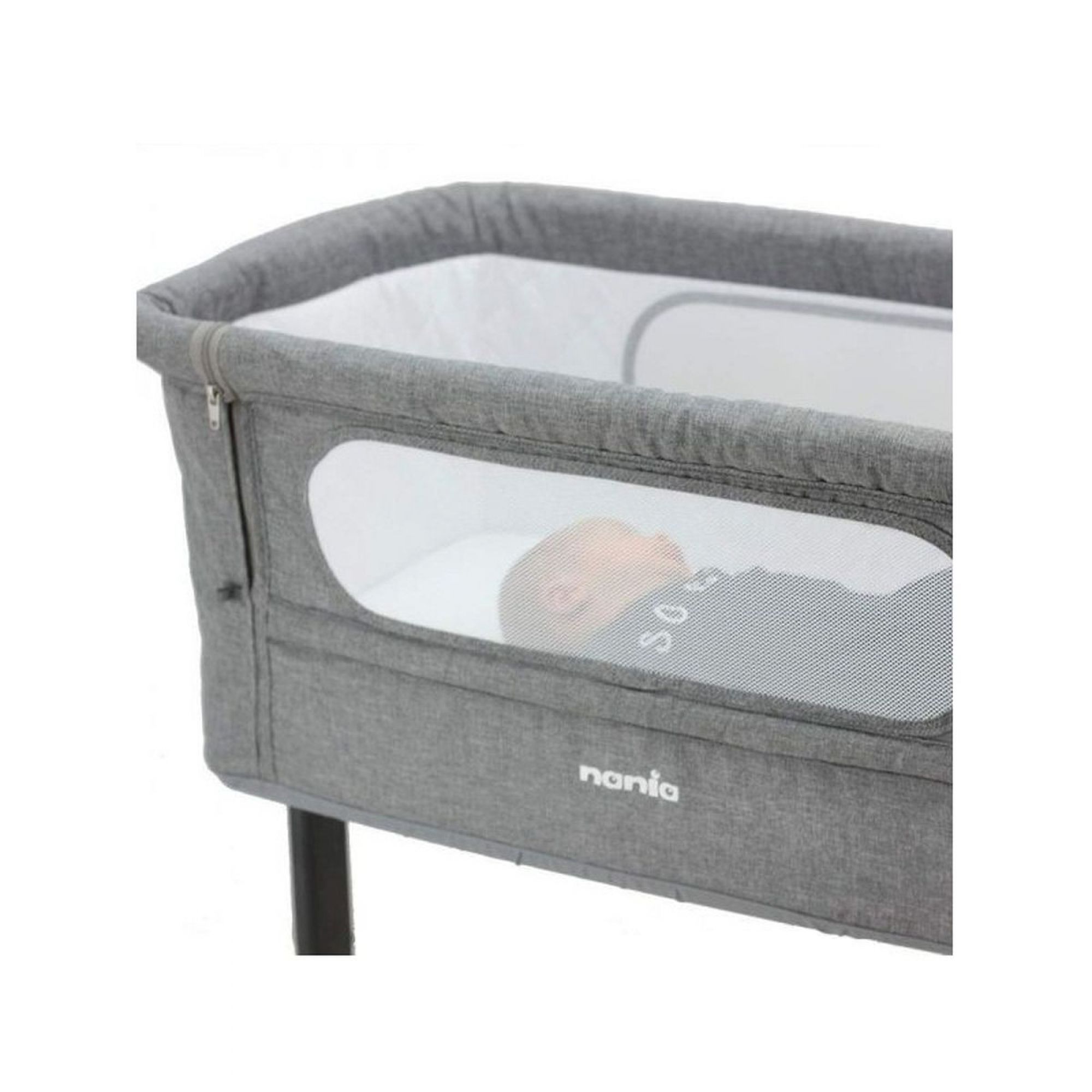 Nania - lit bebe cododo - dodi - lit dappoint 2 en 1 - ultra confort  matelas 4cm depaisseur - mickey NANIA Pas Cher 