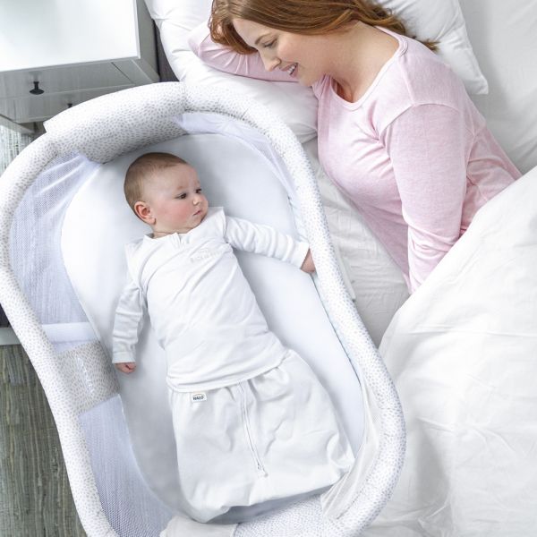 Lit cododo BassiNest Swivel Sleeper Pebble