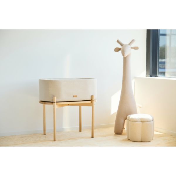 Berceau évolutif en Lin Beige