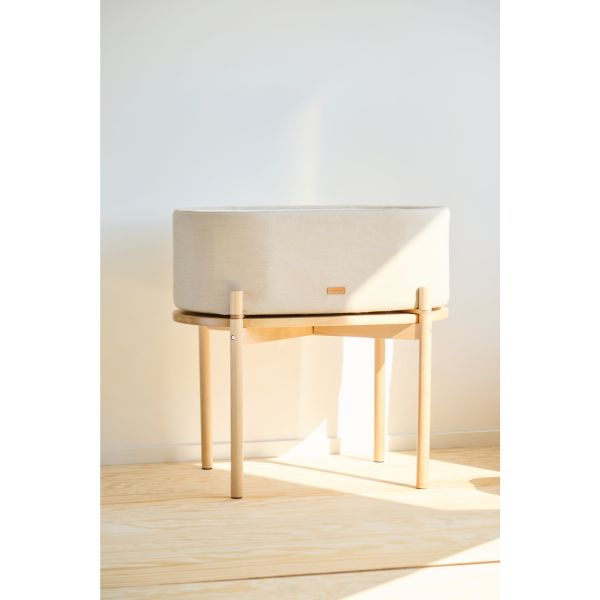 Berceau évolutif en Lin Beige