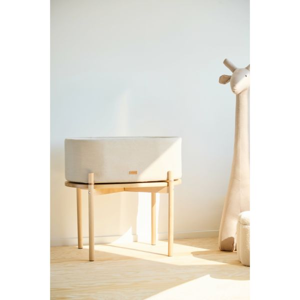 Berceau évolutif en Lin Beige