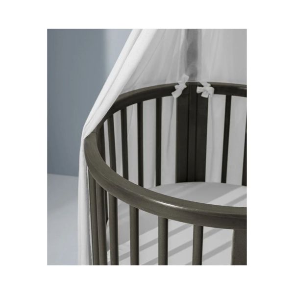 Pack Berceau Sleepi Hazy grey + matelas mini Sleepi + drap housse blanc