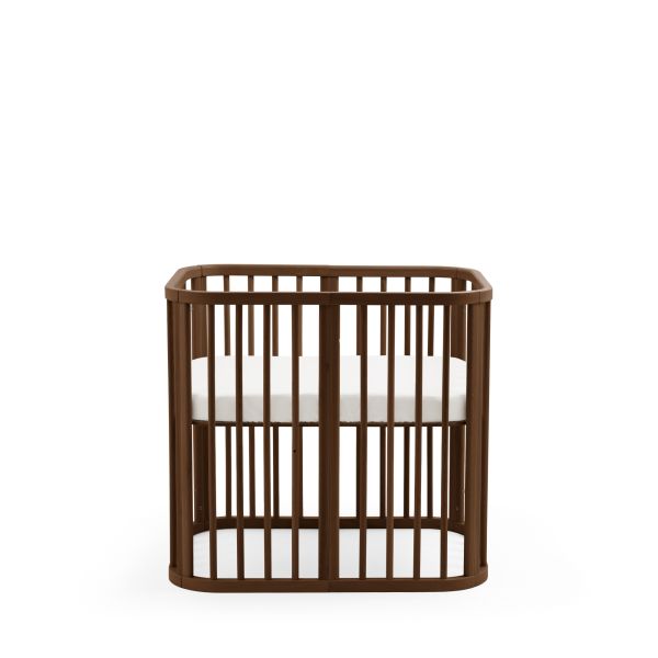 Berceau en bois mini Nighti Warm brown + matelas