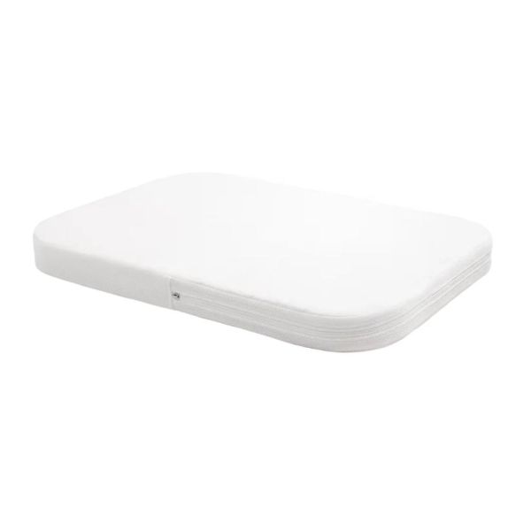 Berceau en bois mini Nighti Vanilla white + matelas