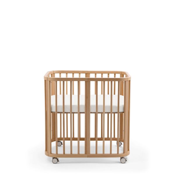 Berceau en bois mini Nighti Natural + matelas