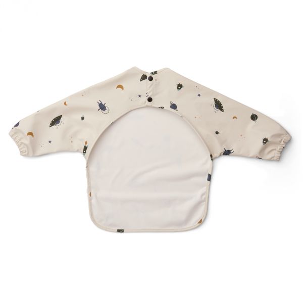 Bavoir manches longues Merle Space Sandy Mix