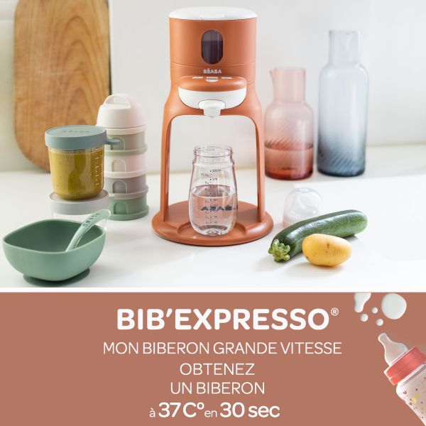 Chauffe biberon Bib expresso new Terracotta