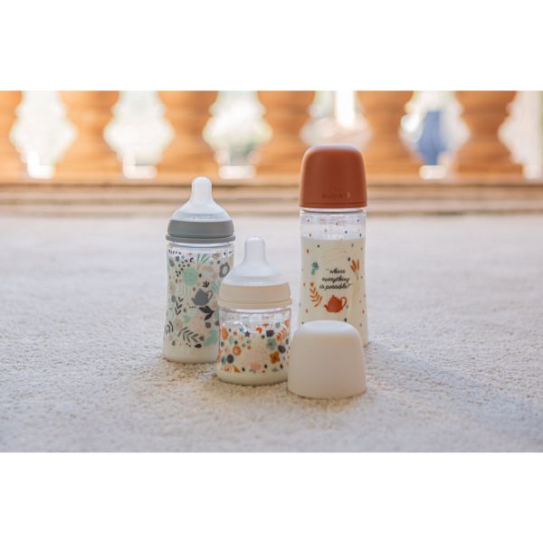 Biberon 150 ml avec tétine SX Pro S Wonderland Beige