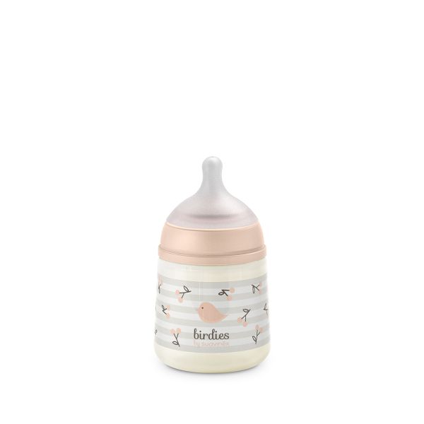Biberon bébé 150 ml SX Pro Birdies Rose