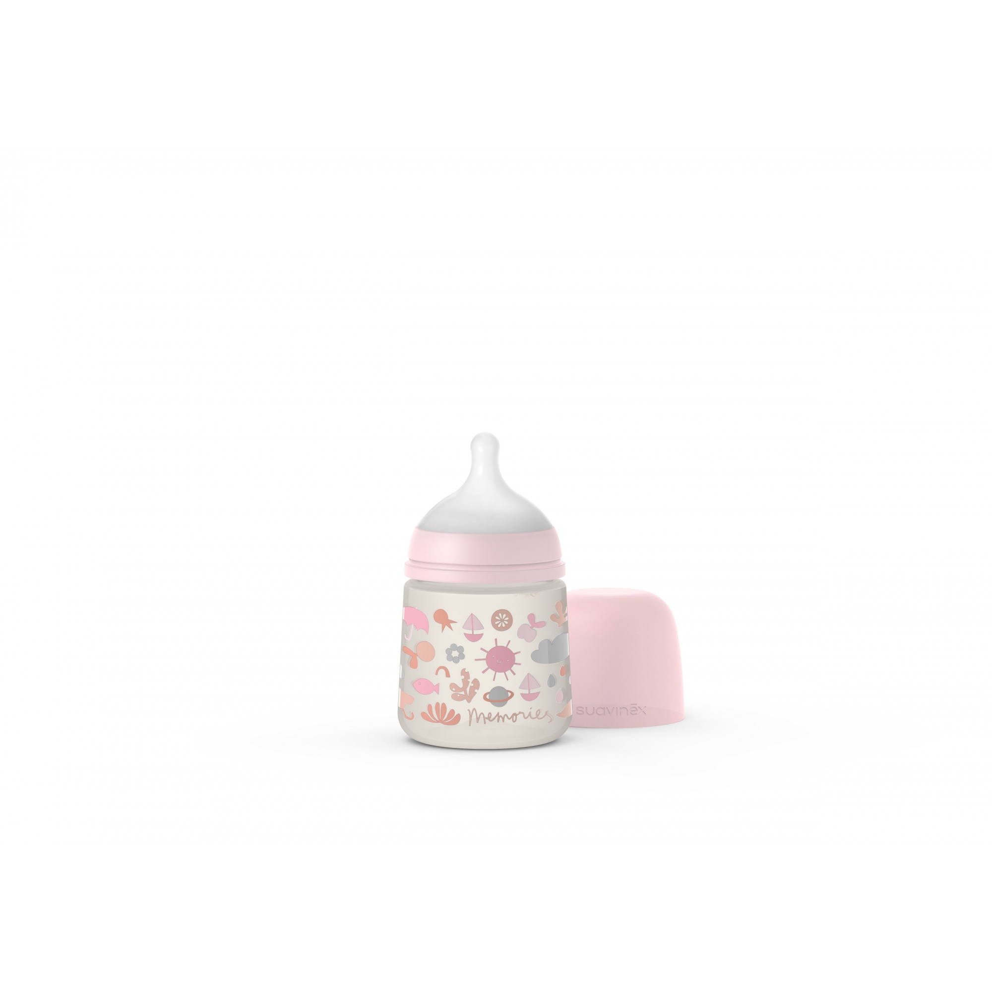 Suavinex Biberon Anti Colique 150 Ml Memories Rose Made In Bebe