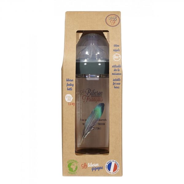 Biberon 210 ml Plume 0-6 mois