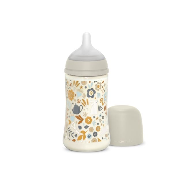 Biberon 270 ml avec tétine SX Pro M Wonderland Beige
