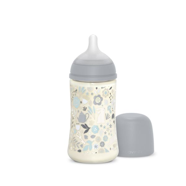 Biberon 270 ml avec tétine SX Pro M Wonderland Bleu
