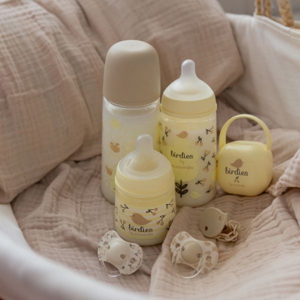 Biberon bébé 270 ml SX Pro Birdies Beige