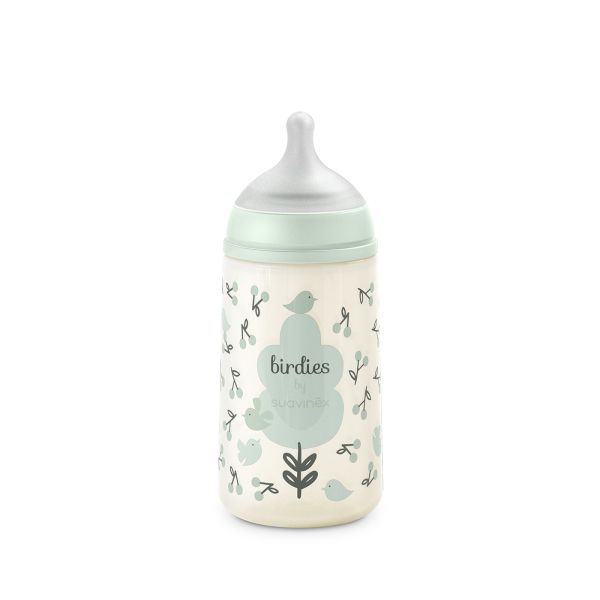 Biberon bébé 270 ml SX Pro Birdies Vert