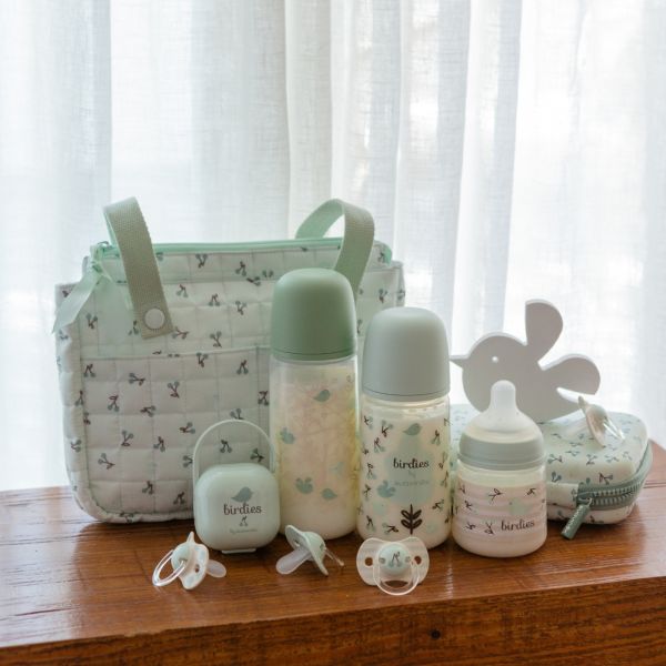 Biberon bébé 270 ml SX Pro Birdies Vert
