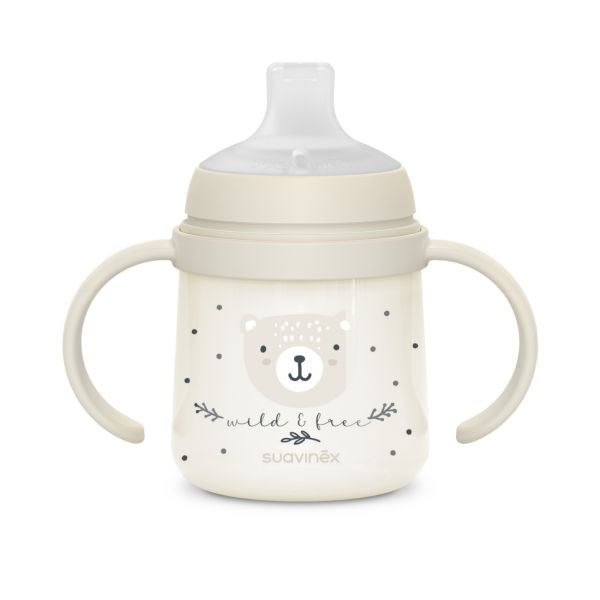 Biberon à anses bébé 150 ml Wild&ampFree Beige
