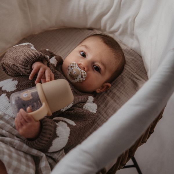 Biberon à anses bébé 150 ml Wild&ampFree Marron