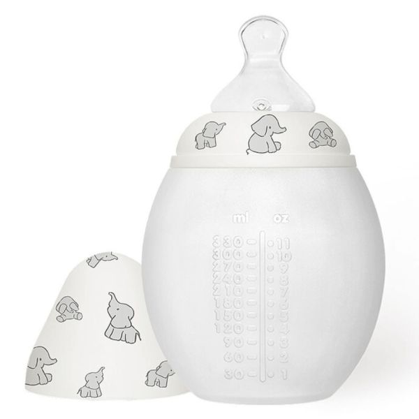 Biberon anti-colique en silicone medical 330 ml Elephant