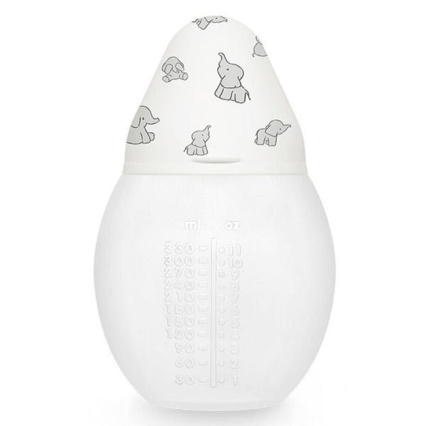 Biberon anti-colique en silicone medical 330 ml Elephant