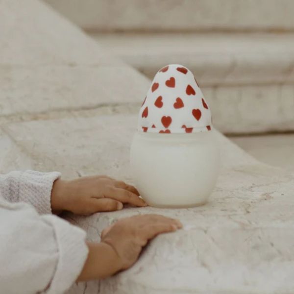 Biberon anti-colique en silicone medical 330 ml, Plein d'amour