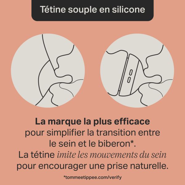 Biberon anti-colique Natural Start en verre 150ml