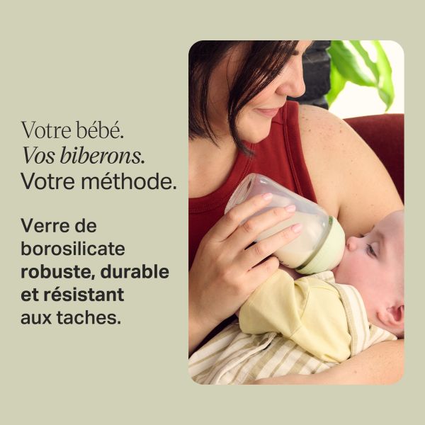 Biberon anti-colique Natural Start en verre 150ml