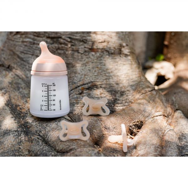 Biberon anti colique 180 ml Zerø.Zerø débit lent S Fair