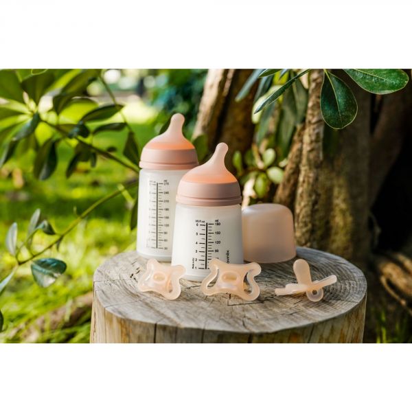 Biberon anti colique 180 ml Zerø.Zerø débit lent S Fair